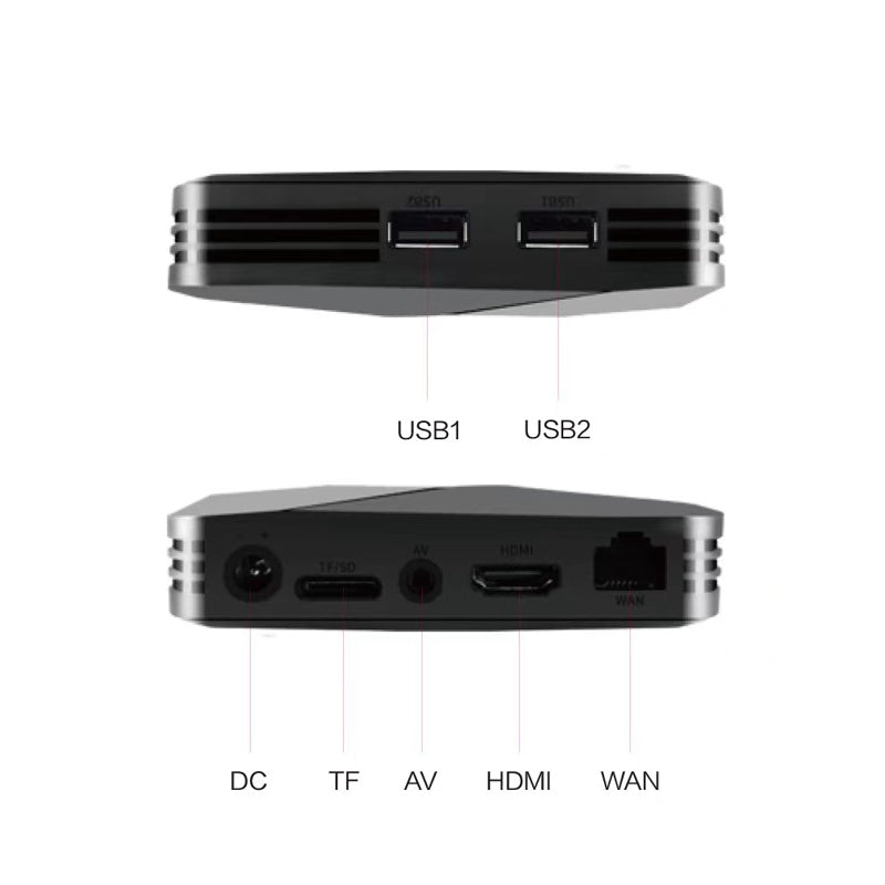 G5 Video Game Console 128G Built-in 30000+ Games 4K HD TV Game Stick with Dual Wireless Controller