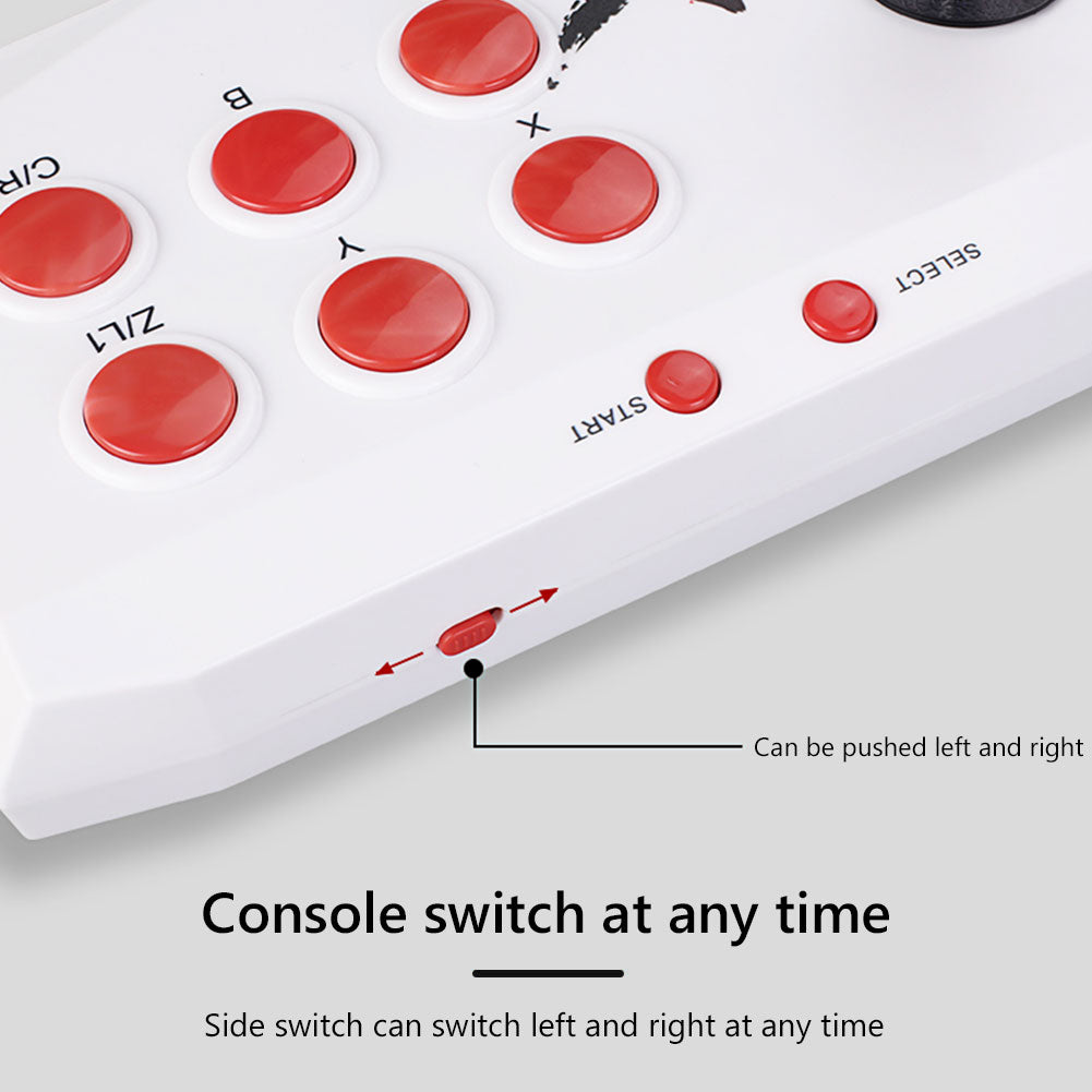 X6 Retro Arcade Game Console Joystick Fight Stick Buttons Fighting Game Stick Support 2000 Games