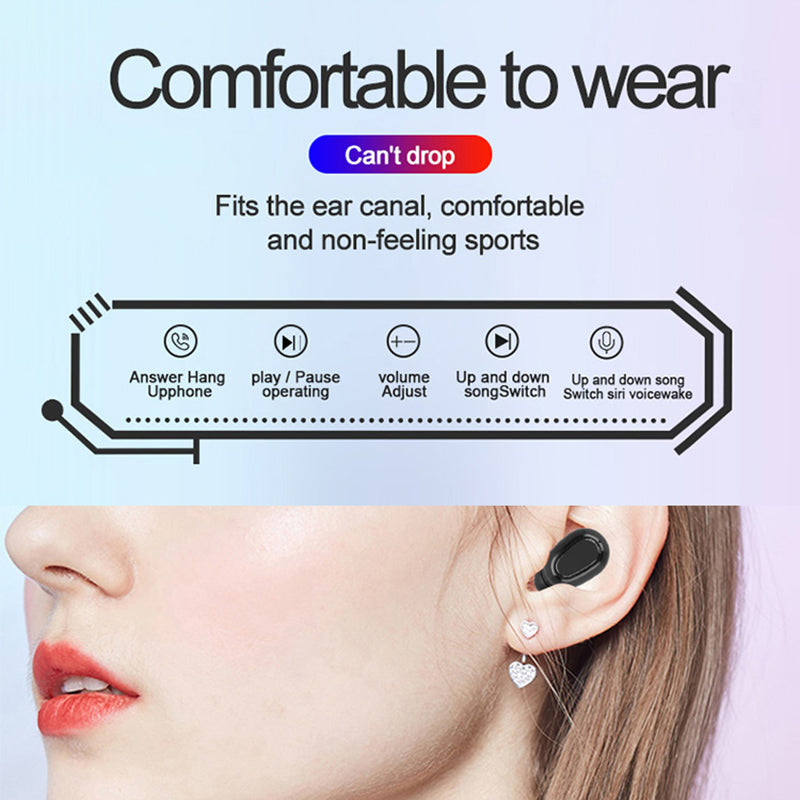 L21 Pro TWS Bluetooth Wireless Headphones Stereo Sports In-Ear Headsets