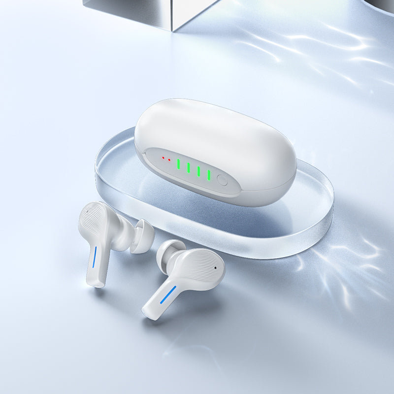 LEMONDA SMART S9 TWS ENC Noise Cancelling Wireless Bluetooth Headset Call Gaming Smart Touch IPX6 Waterproof Earphone