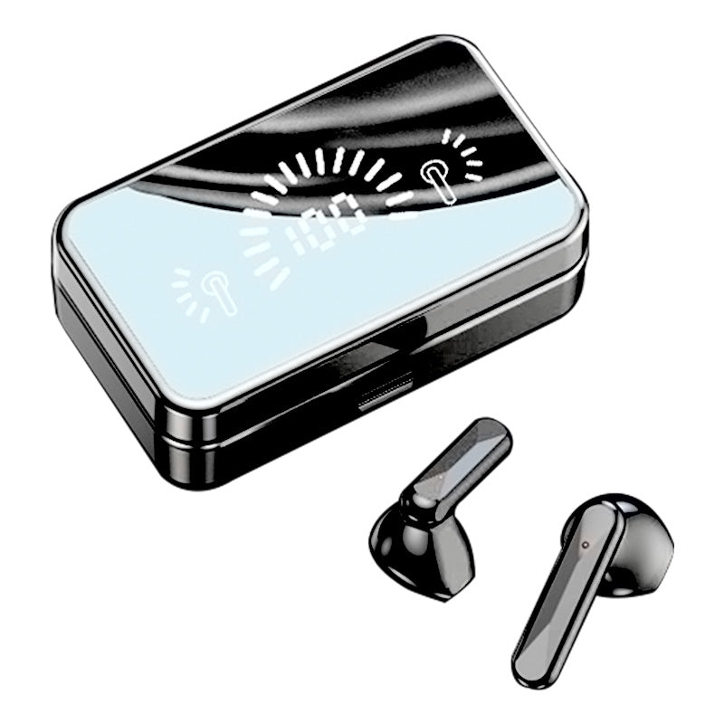 S20 TWS Bluetooth 5.1 Wireless Sport Headset HiFi Stereo Earphones Earbuds with Mirror Surface Digital Display Charging Case