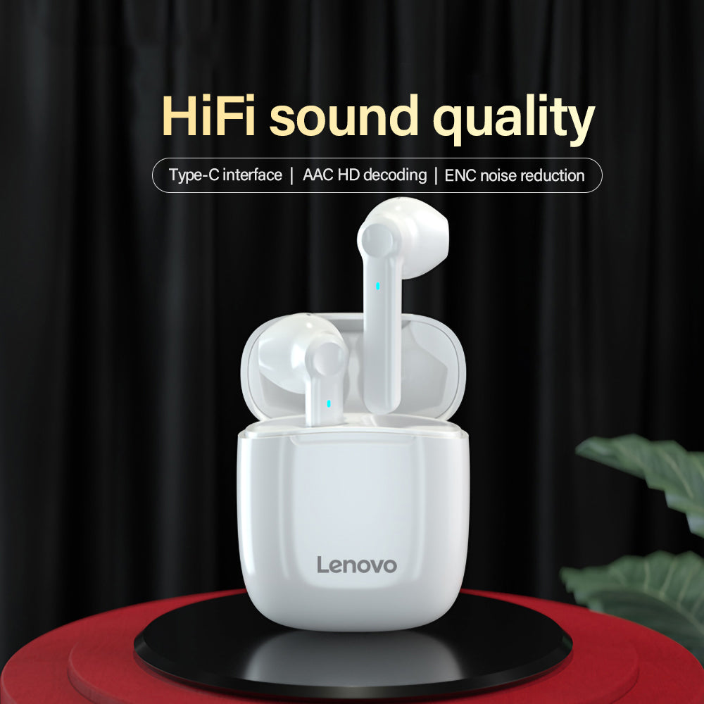 LENOVO XT89 TWS Earbuds Wireless Headset Bluetooth 5.0 Touch Control Earphone IPX5 Waterproof Sports Headphone