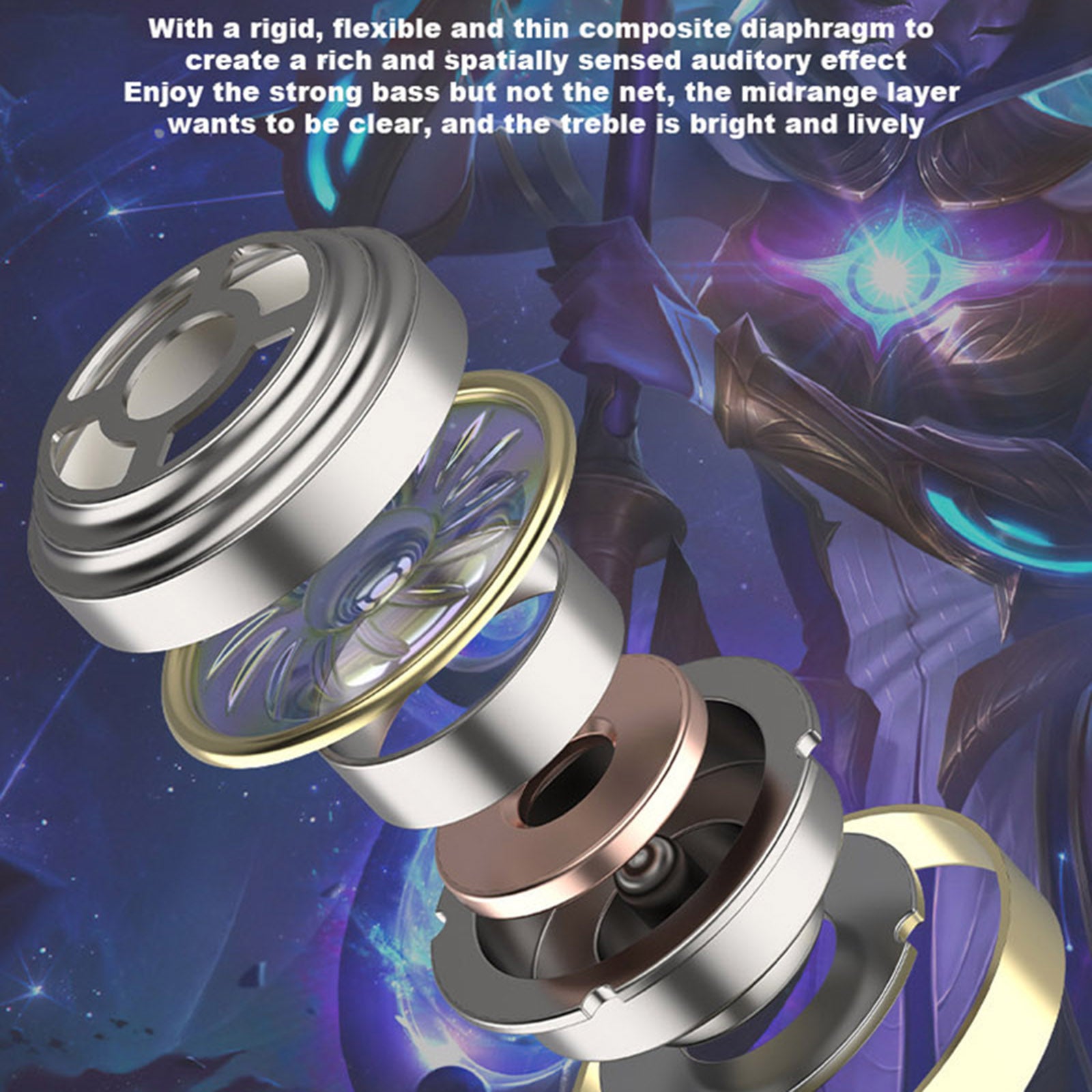 S500 TWS Gaming Earphone Wireless Buletooth 5.2 Headphone Low Latency Noise Reduction Dual Mode Music Gaming Headset for iOS Android