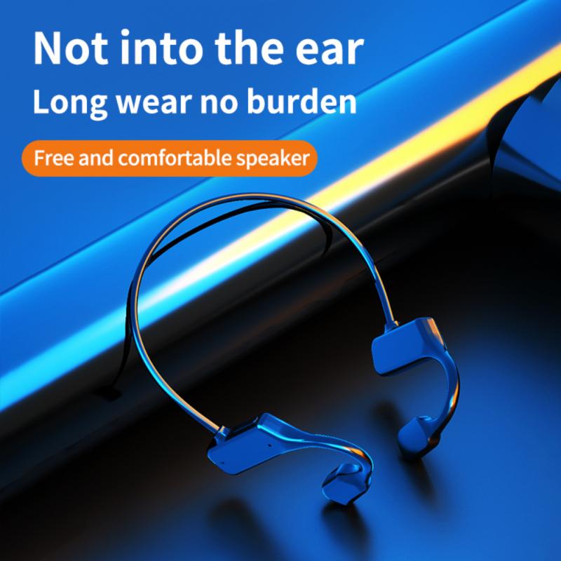 VG03 Sport Waterproof Wireless Not In-ear Headset Air Bone Conduction Headphones Bluetooth-compatible Earphone