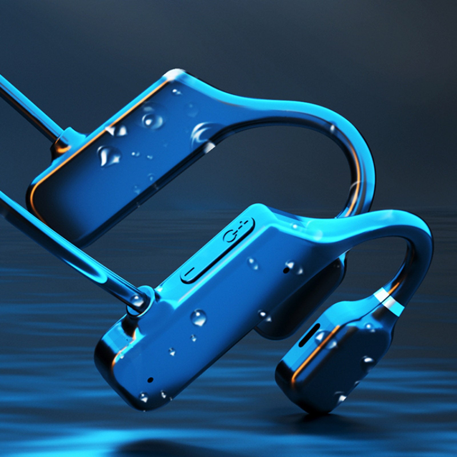 VG03 Sport Waterproof Wireless Not In-ear Headset Air Bone Conduction Headphones Bluetooth-compatible Earphone