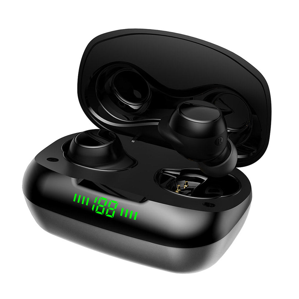 Bezdrátová Bluetooth sluchátka TWS-24 s dotykovým ovládáním Sluchátka do uší s LED displejem baterie