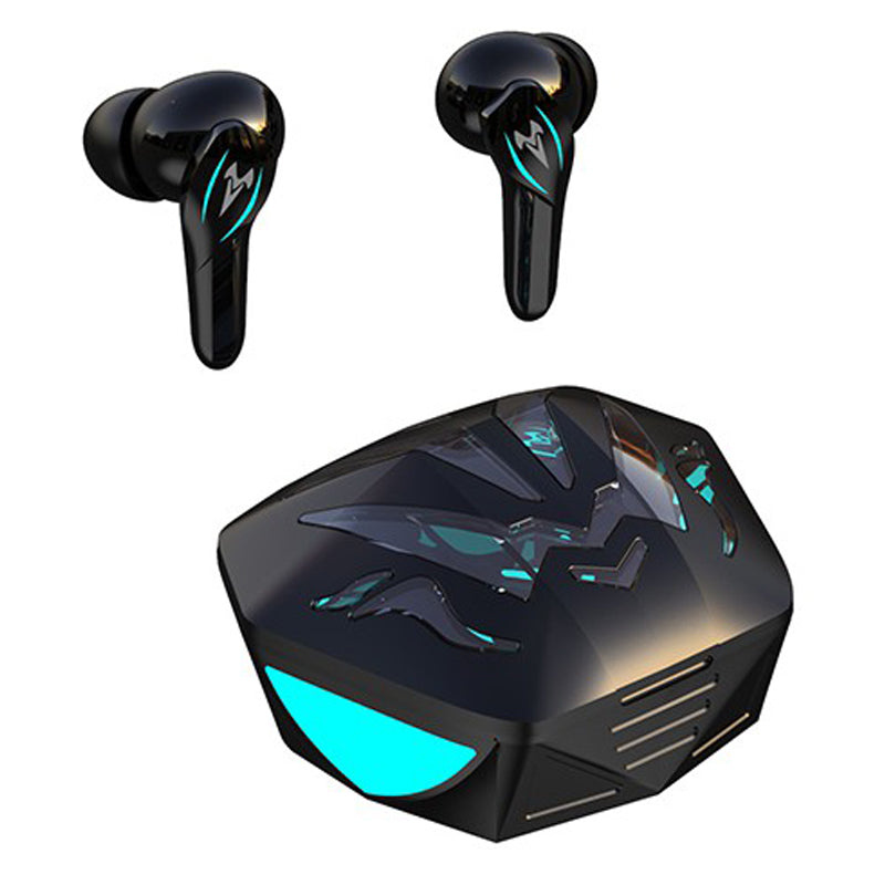 TWS Bluetooth Headset LED Wireless Headphones 9D Stereo Sports Waterproof Earphones Low Latency Gaming Earbuds with Microphone