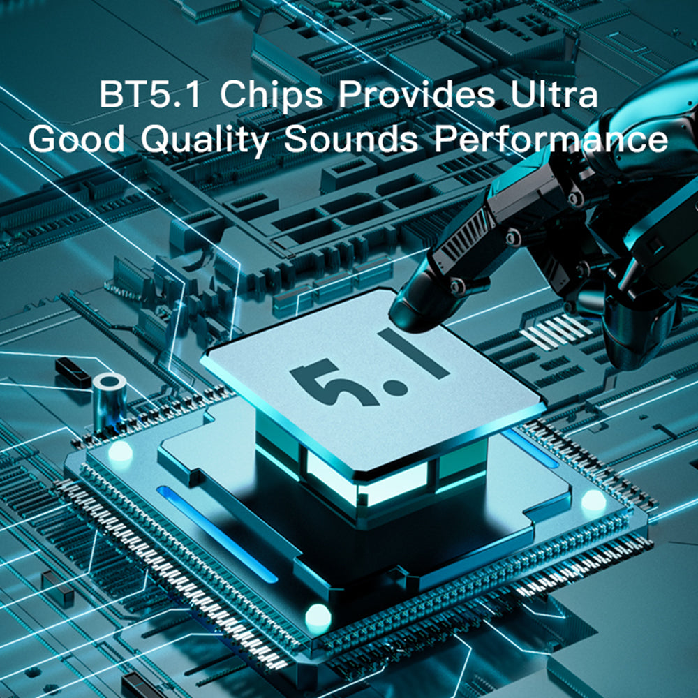 YESIDO TWS10 Wireless Bluetooth Earphone Low-Latency Headphone Earbud Headset for Gaming Movie Phone Calling