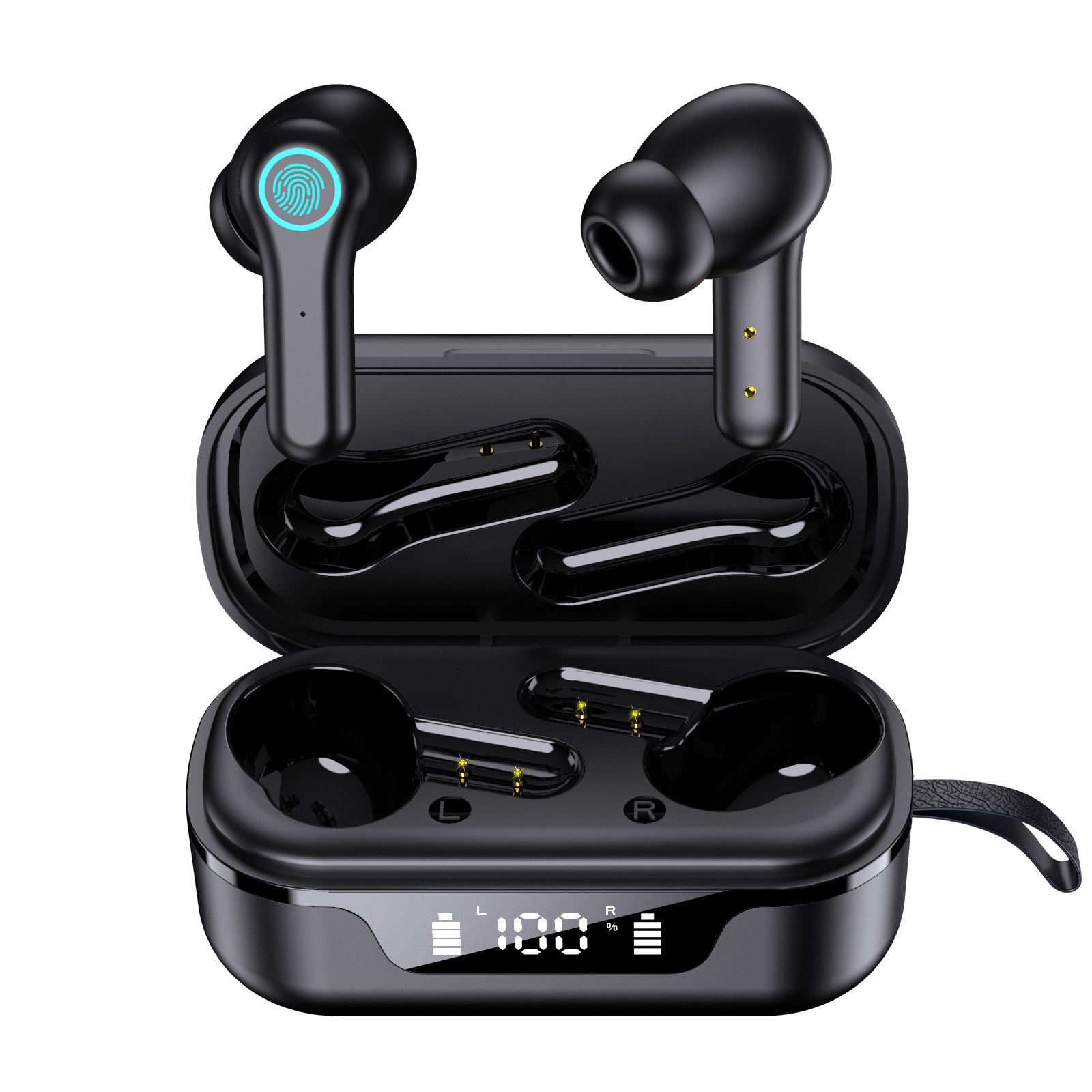 YYK-ANC Pro Wireless Bluetooth 5.1 Earphones Sweatproof ANC Noise Reduction In-ear Earphone Touch Control Headset