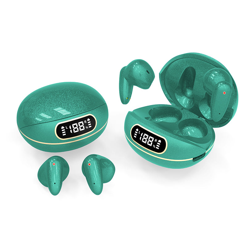 KOLINSKY X55 Touch Control TWS Wireless Earphones Bluetooth 5.2 Headphones with Digital Display