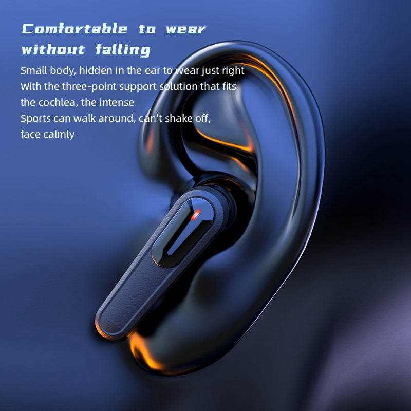 PRO 80 TWS Wireless Bluetooth 5.3 Earphone Waterproof HiFi Stereo Music Calling Headset with Breathing Light