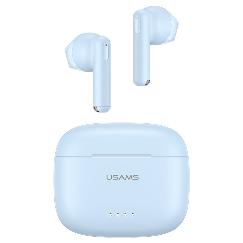 USAMS USAMS-US14 US Series Dual Mic ENC Earbud Noise Reduction TWS Stereo Headset Semi-in-ear Bluetooth 5.3 Earphone