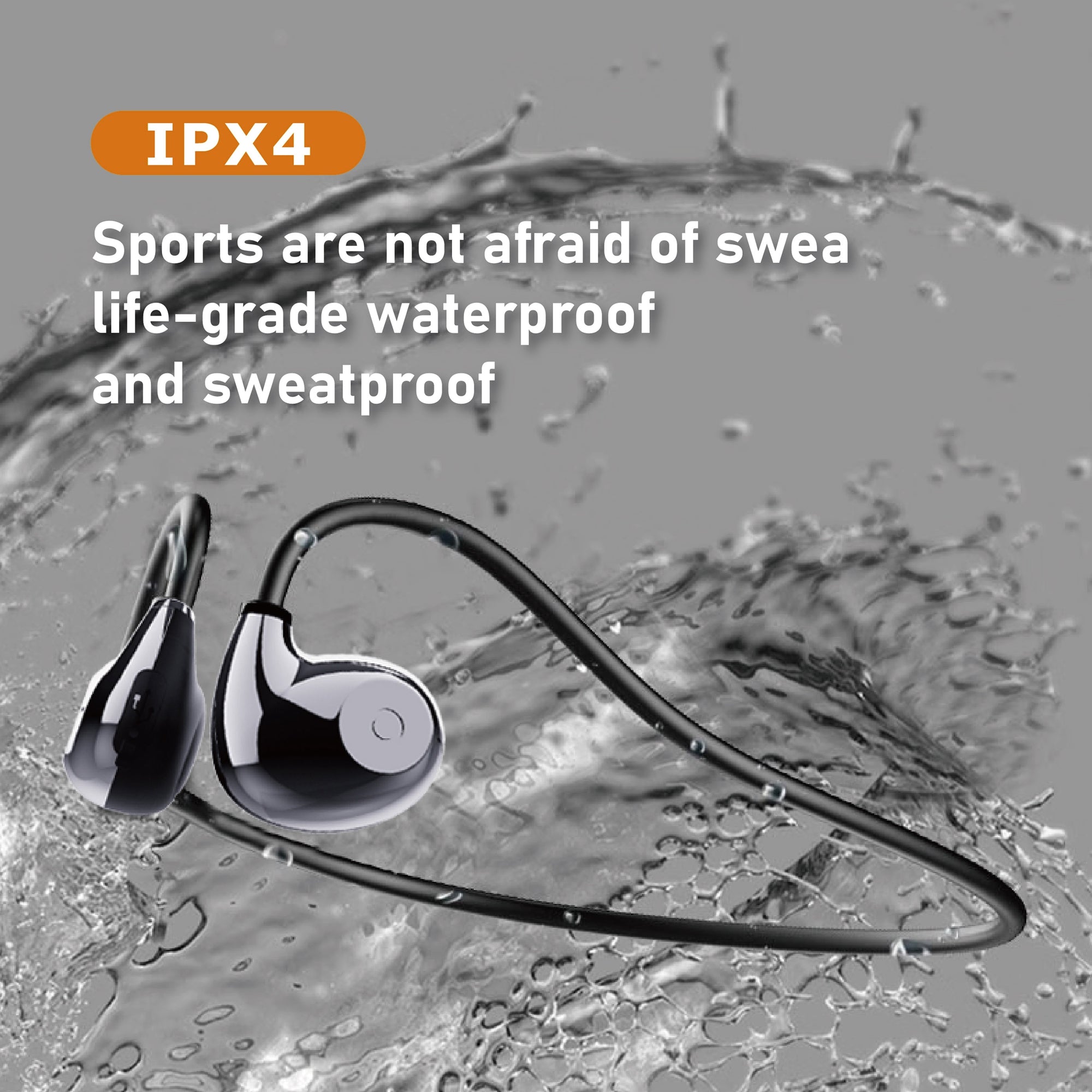 HILEO hi72 Air Conduction Bluetooth Headphones Lightweight Headset IPX4 Waterproof Noise Reduction Headphones