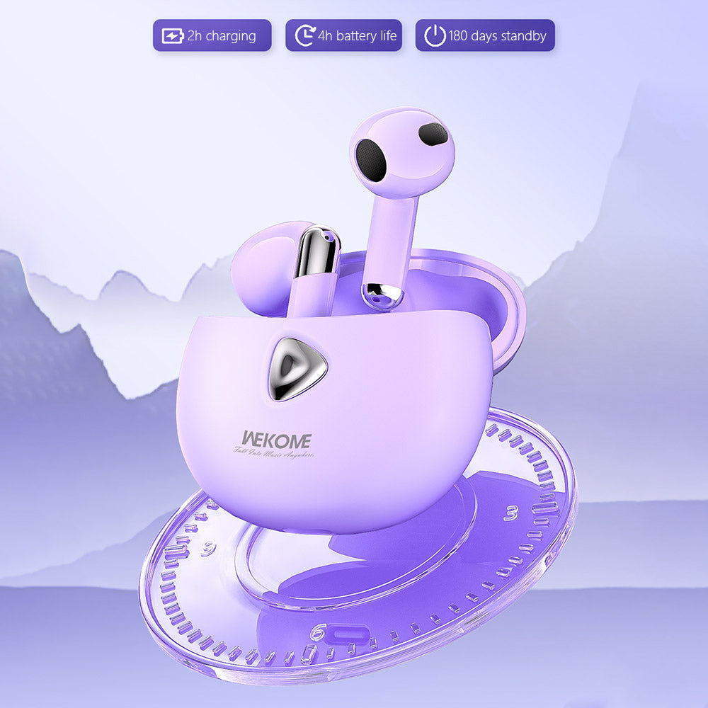 WEKOME V53 Tint Series Noise Reduction Earbuds Bluetooth Headset Portable Headphones Support Touch Control