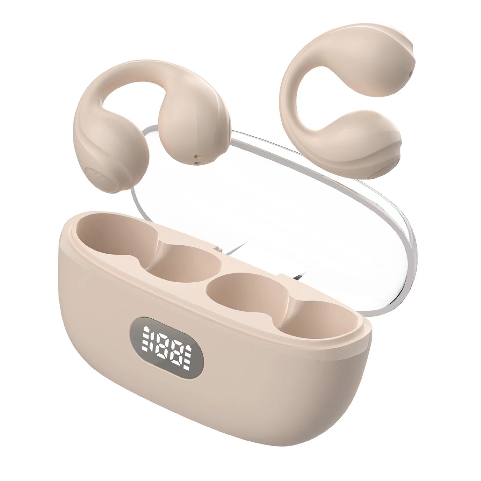 F50 P-Q3 Open Ear Clip Sluchátka Bezdrátová Bluetooth Clip On Headset Otevřená sluchátka do uší Sluchátka