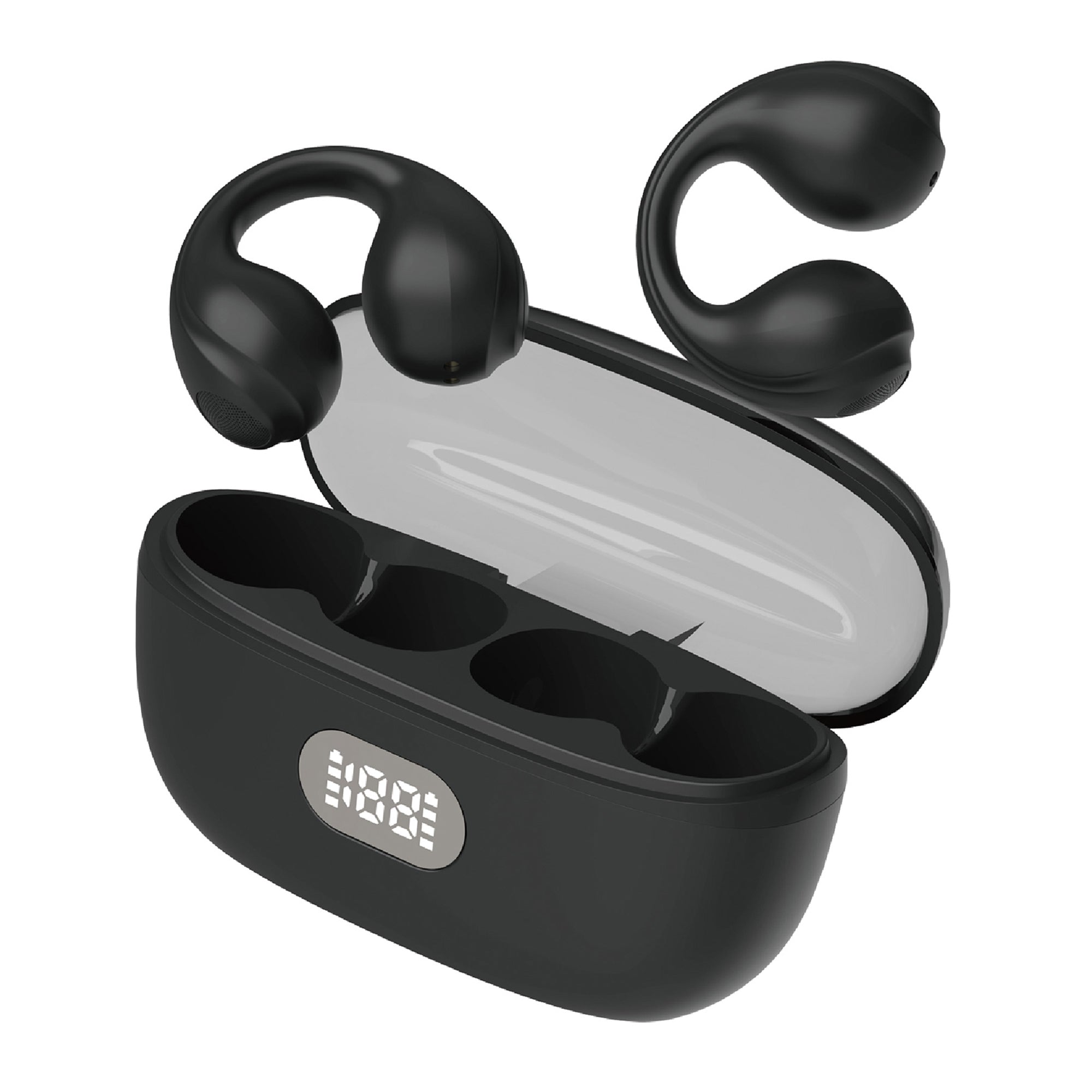 F50 P-Q3 Open Ear Clip Sluchátka Bezdrátová Bluetooth Clip On Headset Otevřená sluchátka do uší Sluchátka