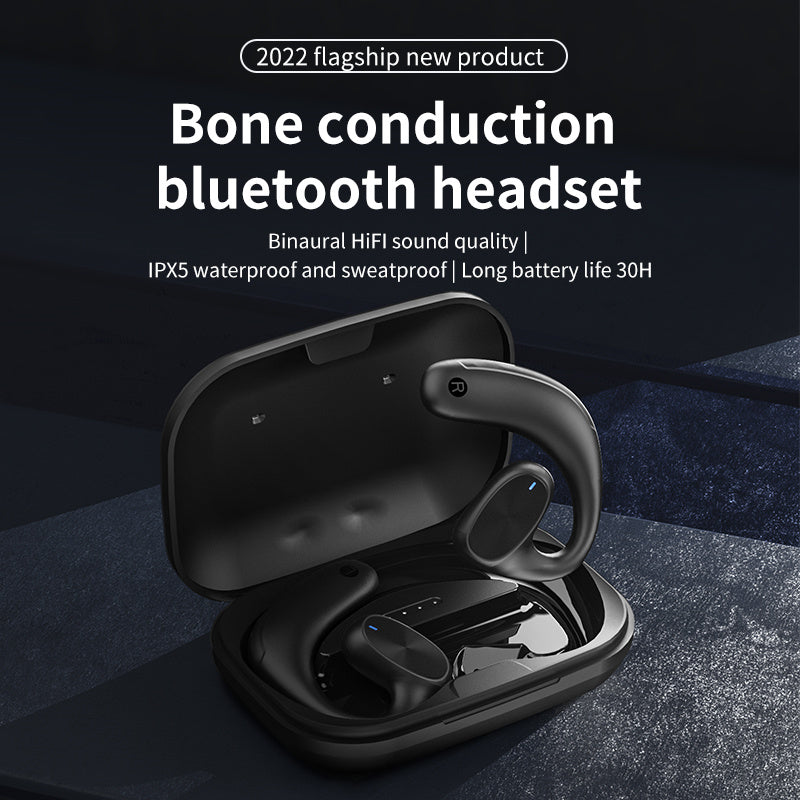 X6 Pro TWS Wireless Bluetooth Earphone Bone Conduction Anti-sweat Stereo Music Headset