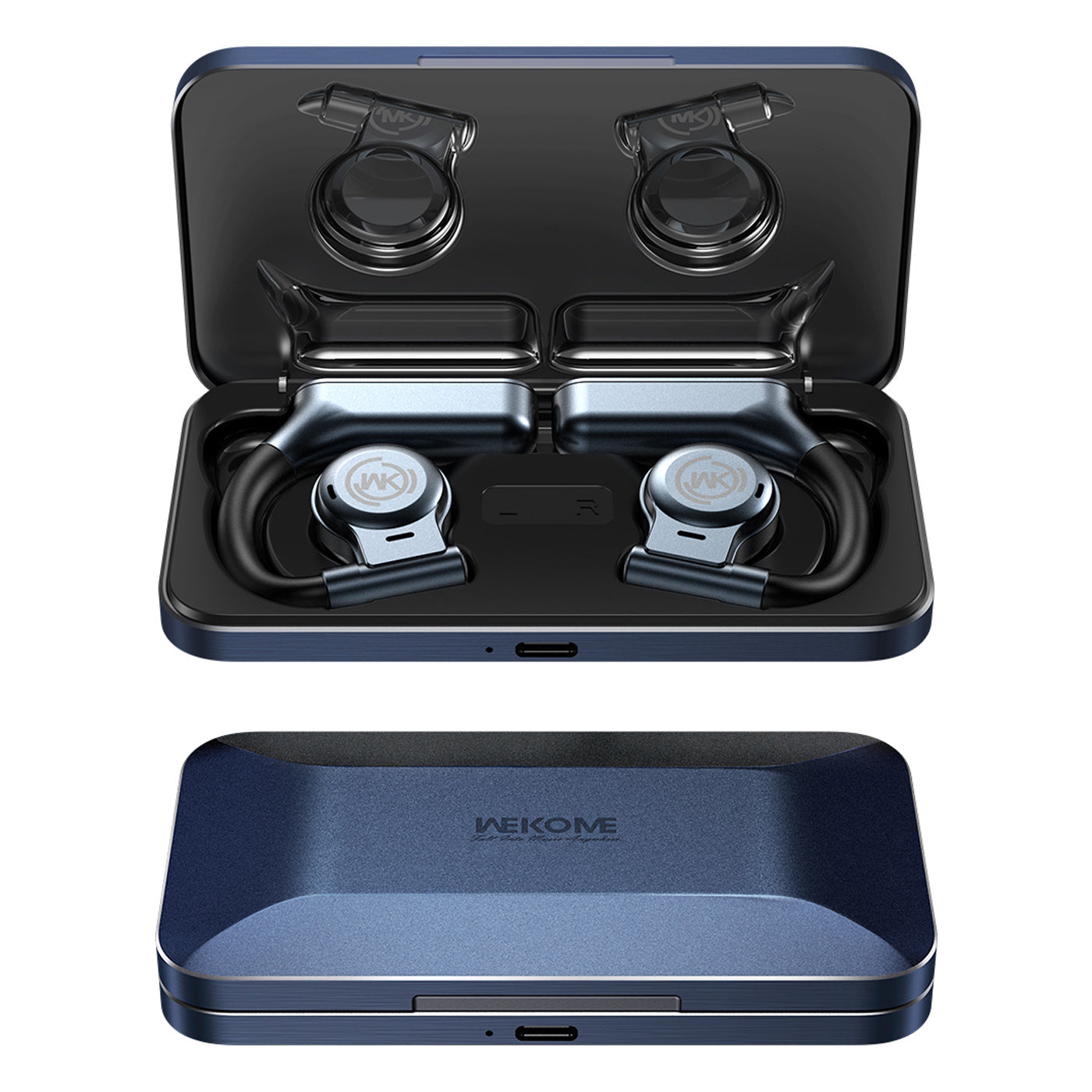 WEKOME VA08 Wireless Bluetooth Headset TWS Noise Reduction Jazz Earbuds Bone Connection Headphones