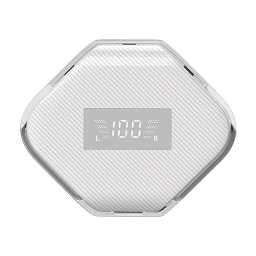 Bezdrátová sluchátka K8 Bluetooth 5.3 ENC s digitálním displejem s nízkou latencí a potlačením hluku