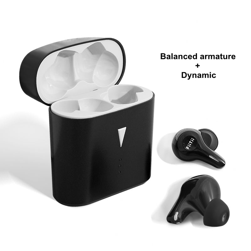 FiiTii HiFiAir TWS Earbuds ANC Noise Cancelling Bluetooth Headset IPX7 Sports Waterproof Wireless In-Ear Headphones