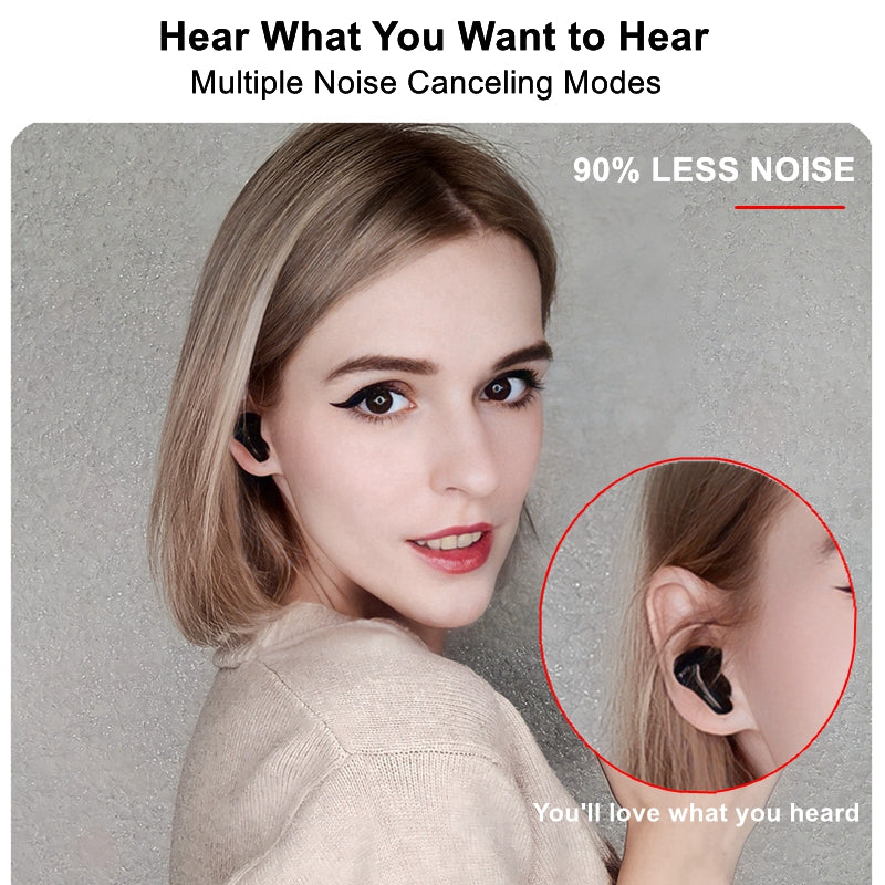 FiiTii HiFiAir TWS Earbuds ANC Noise Cancelling Bluetooth Headset IPX7 Sports Waterproof Wireless In-Ear Headphones