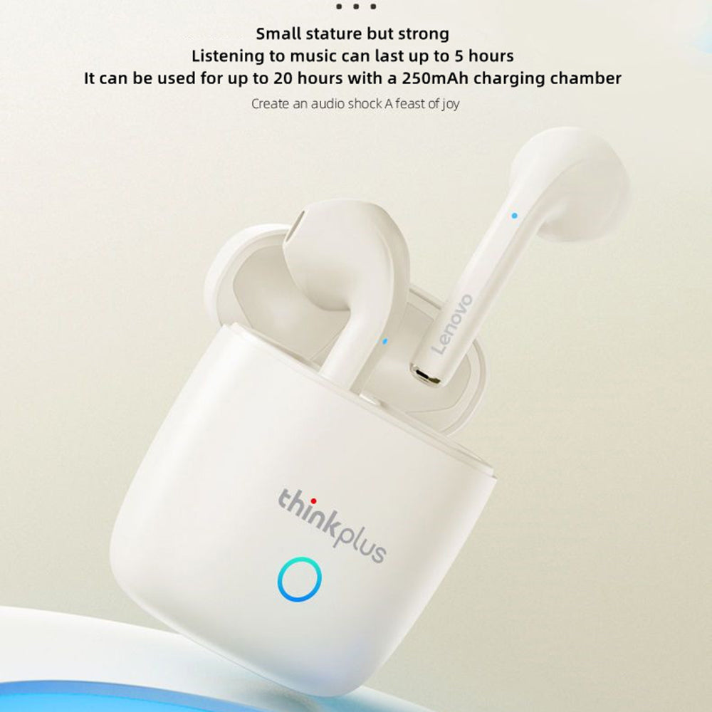 LENOVO Thinkplus LP50 TWS Earbuds Wireless Bluetooth Headset Half In-Ear Lightweight Headphones