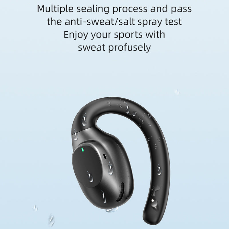 USAMS EM Series EM20 Bluetooth 5.3 Earhook Sports Headset Stereo Wireless Music Earphone