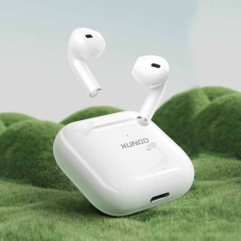 XUNDD X27 Wireless Earbuds TWS Half in-Ear Headsets Bluetooth 5.1 Headphones 40H Playtime