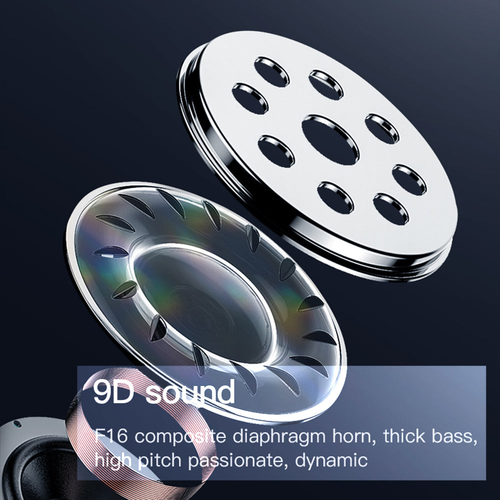 TOTU EAUB-048 Open Ear Air Conduction Headphones Music Earphones Wireless Bluetoeth 5.0 Headset