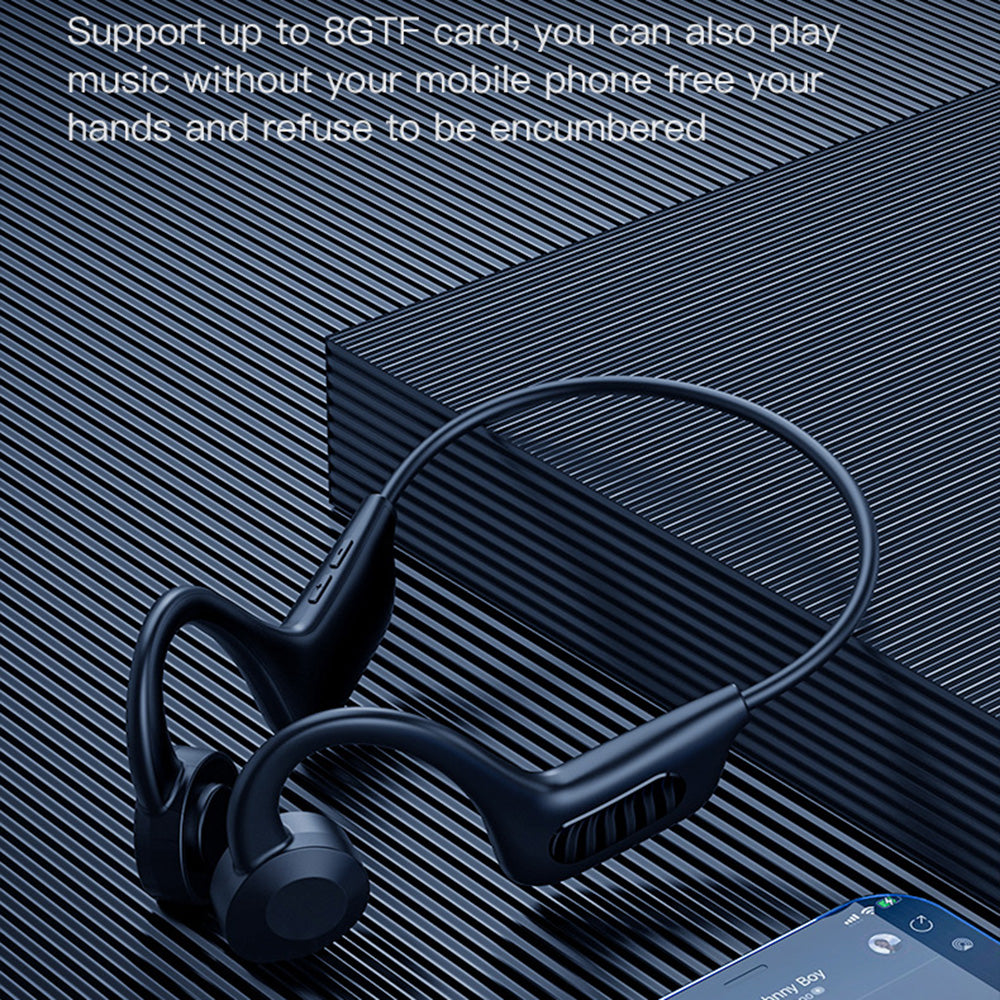 TOTU EAUB-048 Open Ear Air Conduction Headphones Music Earphones Wireless Bluetoeth 5.0 Headset
