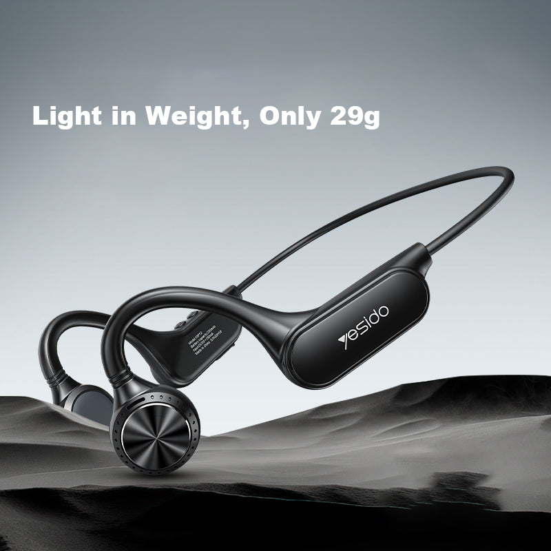 YESIDO YSP12 Bone Conduction Bluetooth Headphone Wireless Neckband Sport Headset