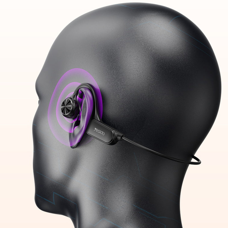 YESIDO YSP12 Bone Conduction Bluetooth Headphone Wireless Neckband Sport Headset