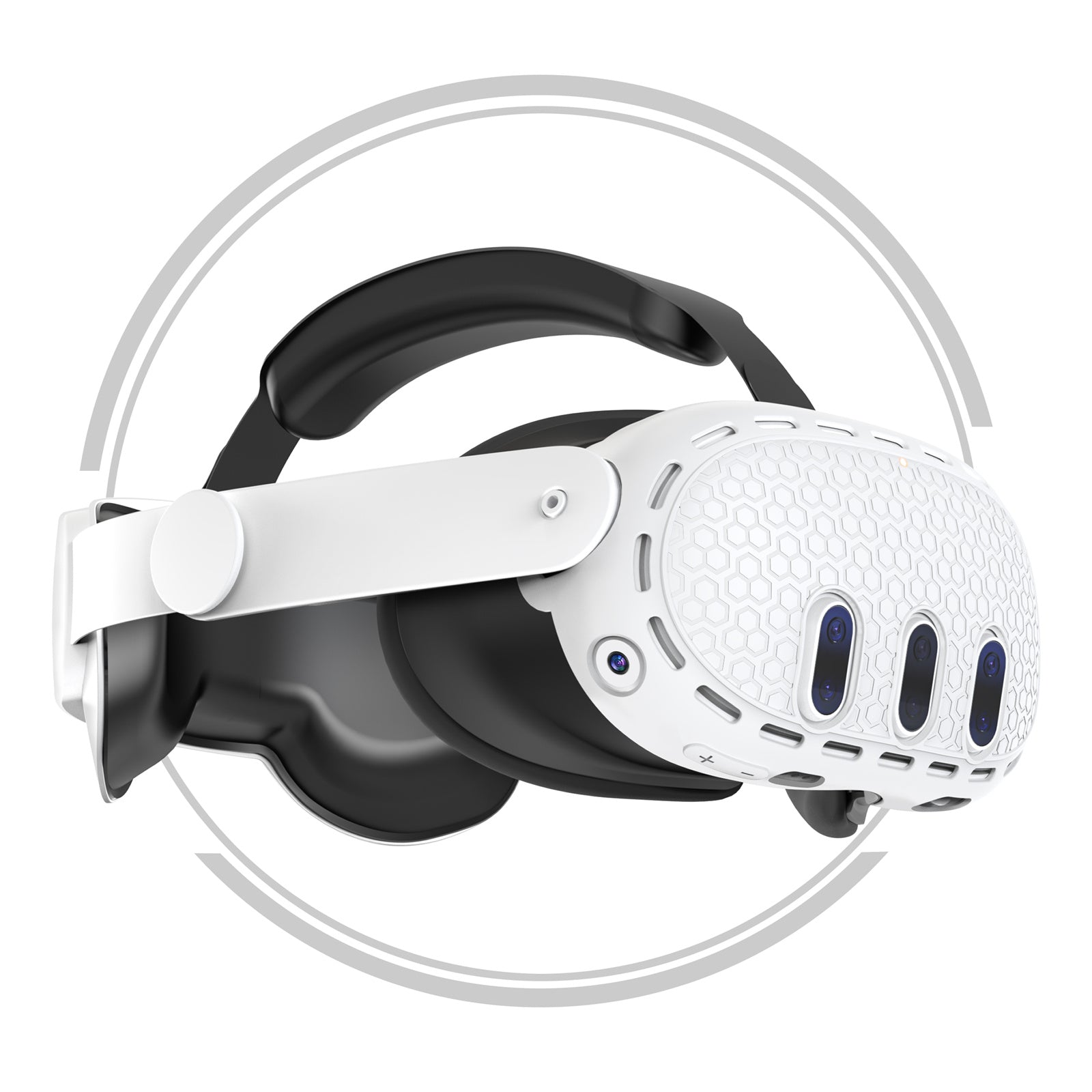Ochranné pouzdro pro Meta Quest 3 VR Headset Silikonový kryt proti poškrábání