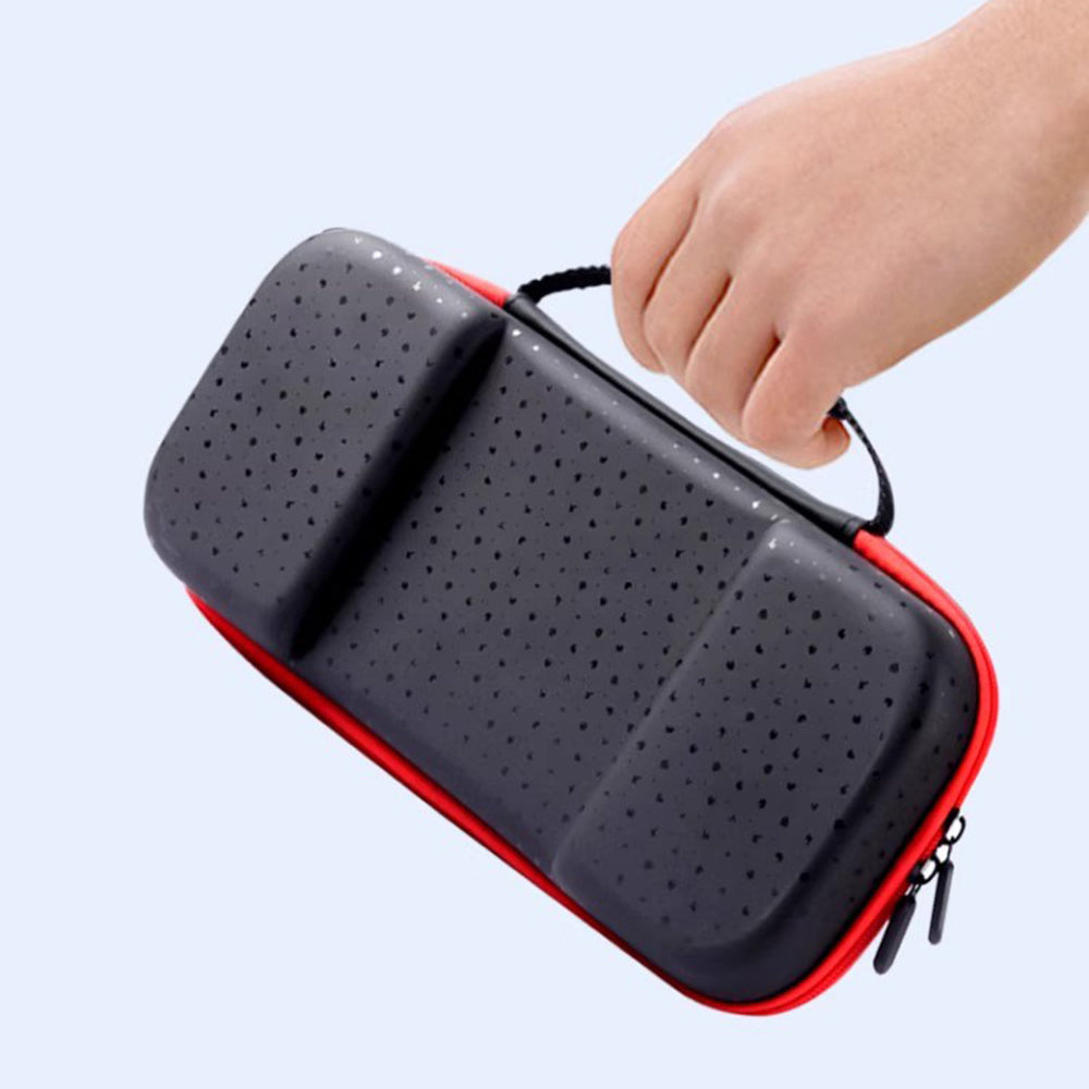 Bærbart PU+EVA bæretaske til ASUS ROG Ally Game Console Beskyttende TPU etui med hærdet glas skærmbeskytter