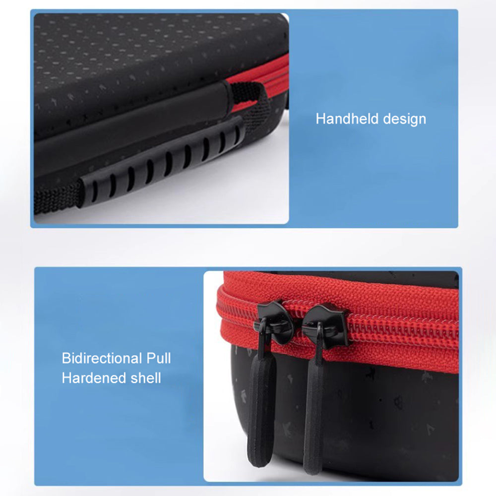 Bærbart PU+EVA bæretaske til ASUS ROG Ally Game Console Beskyttende TPU etui med hærdet glas skærmbeskytter