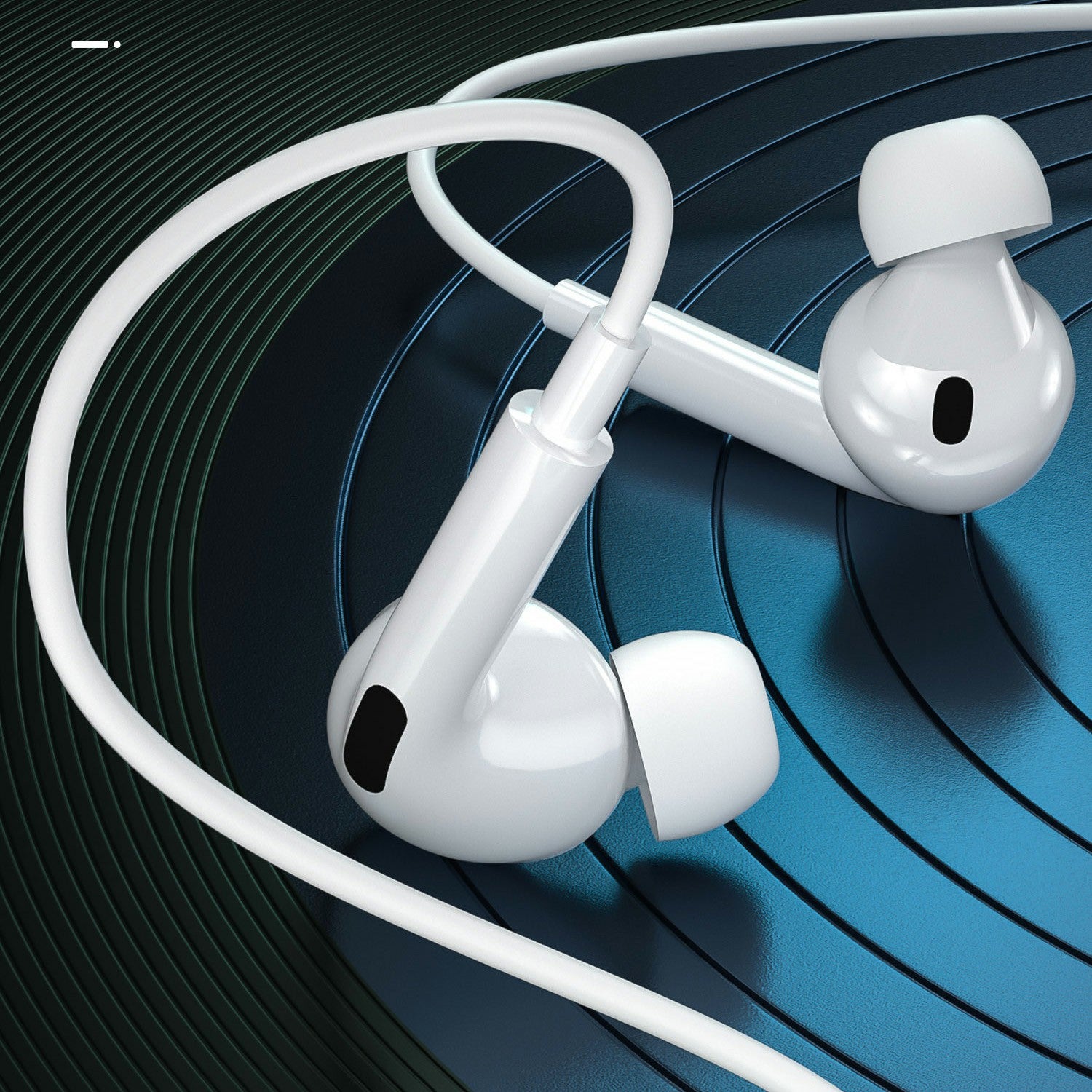 WK Y31 8 Pin Lightning Interface Wired Headset In-Ear Earphone HiFi Stereo Sound Headphone