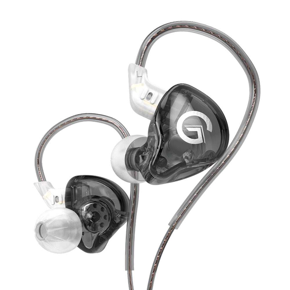 GK G1 [No Mic] Wired In-Ear Headphones Noise Canceling Earphones for Sports Gaming