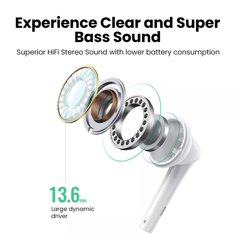 UGREEN 80649 HiTune Lightning Earbuds Wired Headset In-Ear Headphones with Mic and Volume Control Compatible with iPhone 13 Pro Max 12 11 SE XR XS X iPod iPad Air Mini (MFi Certified)