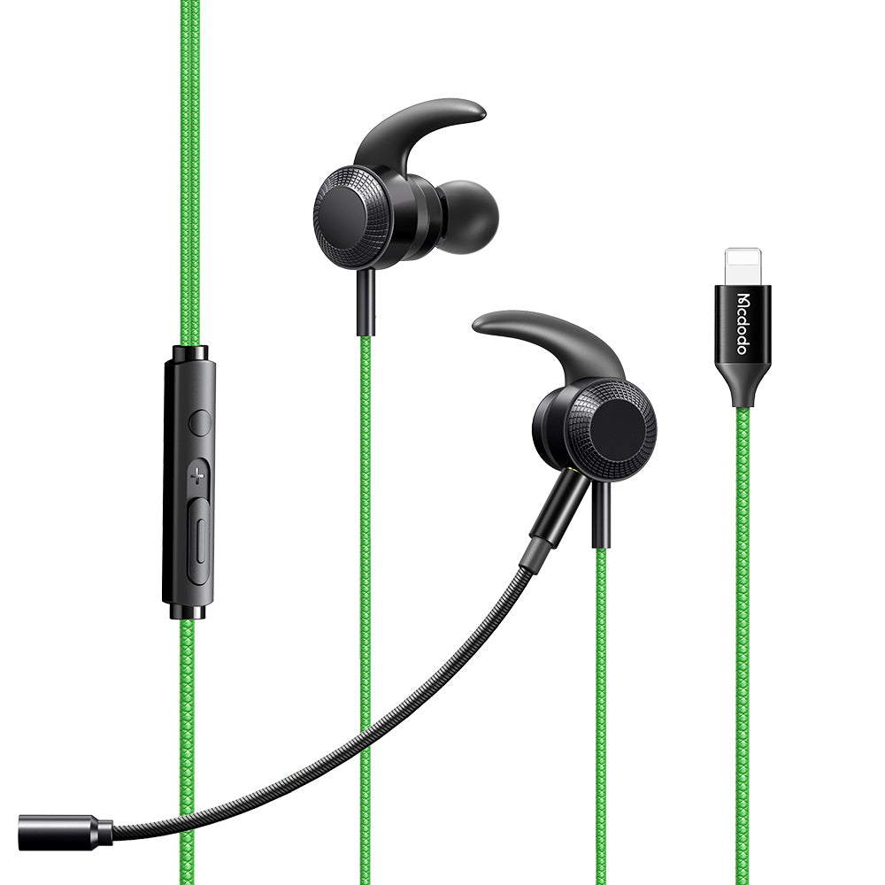 MCDODO HP-1350 MDD Lightning Headphone for iPhone Earphone Magnetic Earbud in-Ear with Microphone Controller