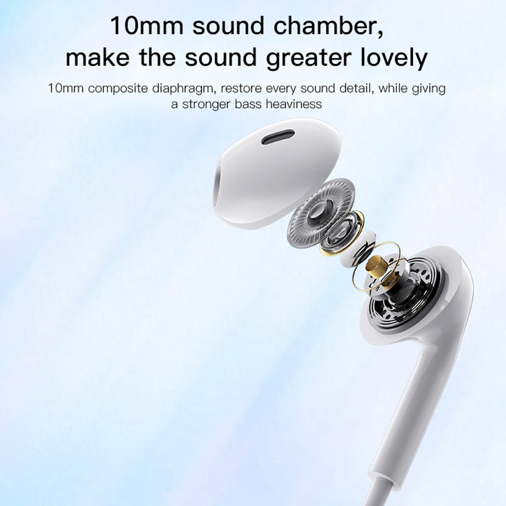 YESIDO YH37 for iPhone Wired Earphone Lightning Port Bluetooth Connection Wire Control Music Headset