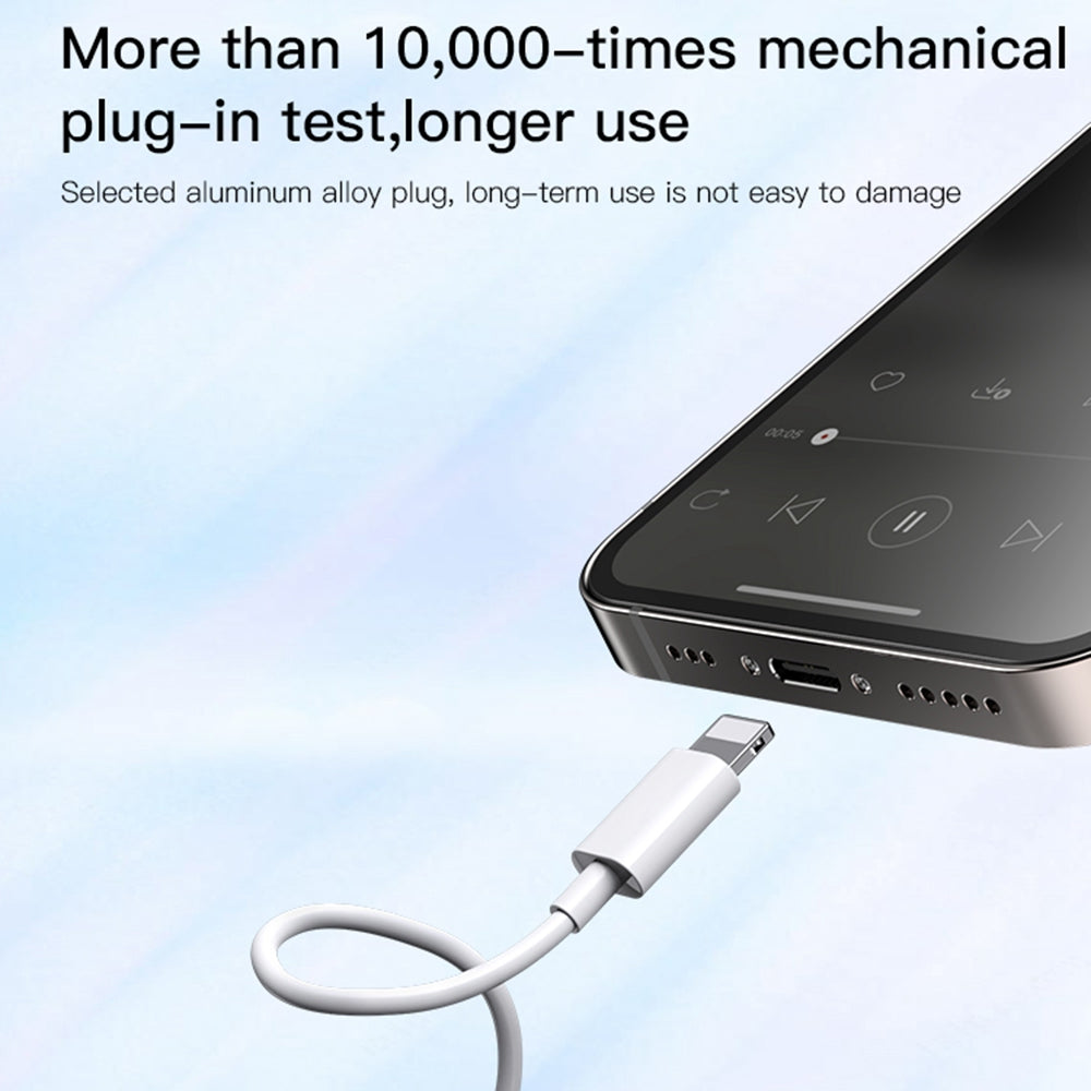 YESIDO YH37 for iPhone Wired Earphone Lightning Port Bluetooth Connection Wire Control Music Headset