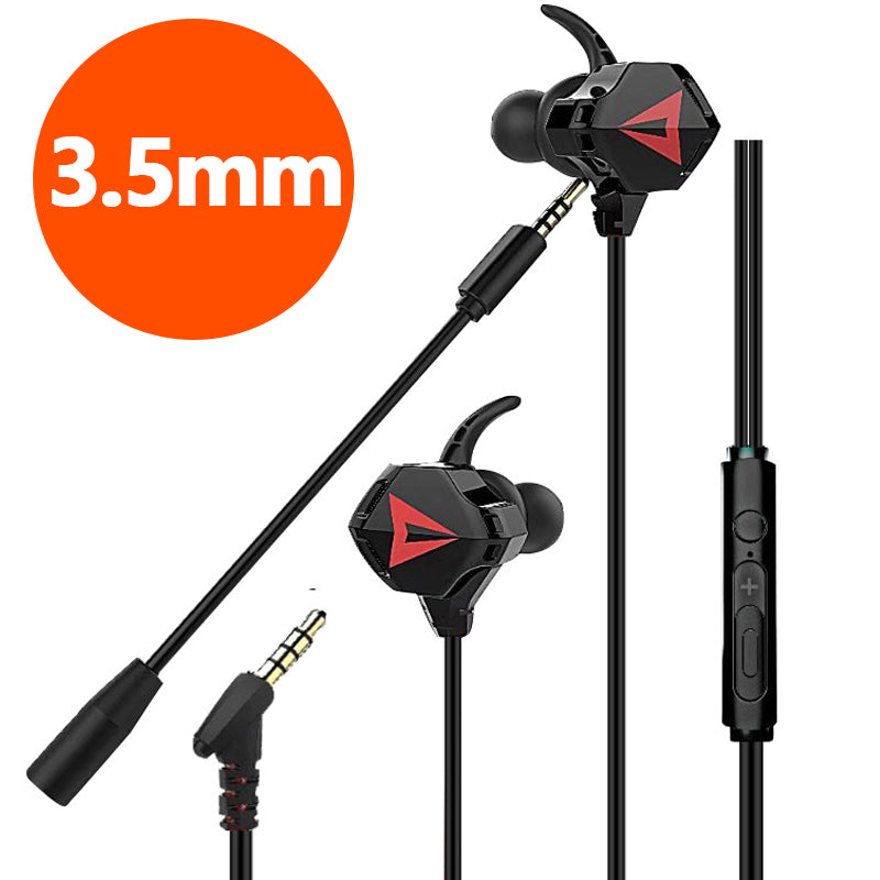 G5 3,5 mm kabelová herní sluchátka do uší Sluchátka pro herní mobilní počítač s ušními háčky