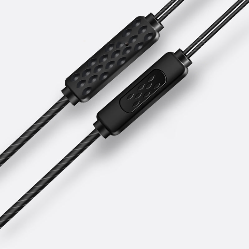 3.5mm AUX Wired In-ear Headphone Earphone Noise Reduction Stereo Surround Sound Gaming Headset