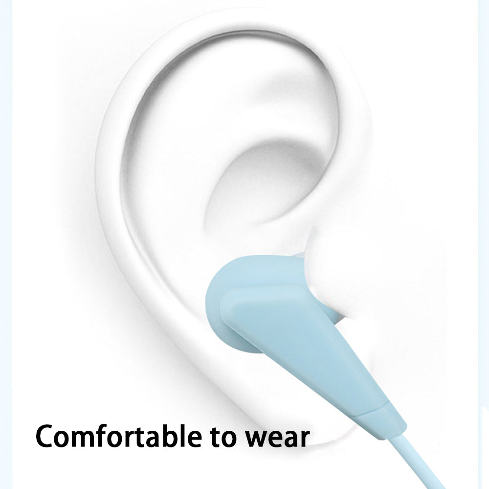 Macaron Wired Music Calling Headset 3.5mm Wire Control In-ear Phone Earphone