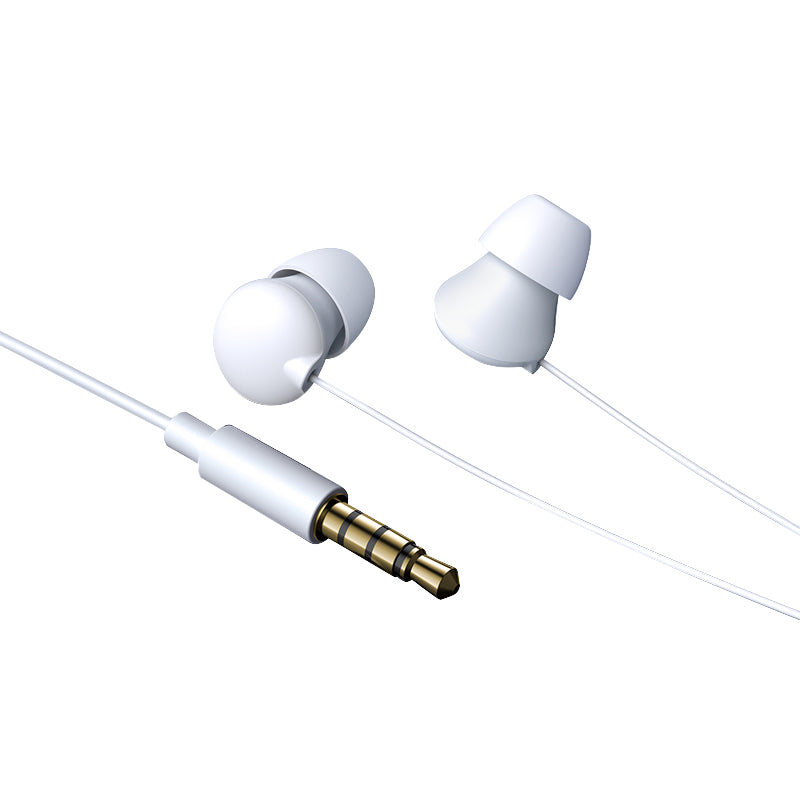 XUNDD XDHE-015 3.5mm Wired In-ear Headphones Anti-noise Ultra-soft Silicone Earbuds Sleeping Headset