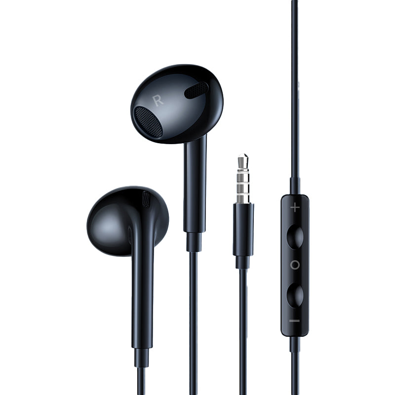 XUNDD XDHE-017 3,5 mm drátové ovládání Sluchátka pro hudební hovory Polodo uší Náhlavní souprava pro mobilní telefon