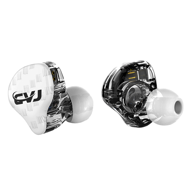 CVJ CSA 3.5mm Wired Headset with Microphone Noise Canceling HiFi Moving Iron In-Ear Headphones