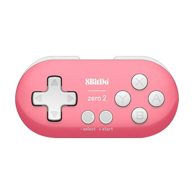 8BitDo Zero2 Bluetooth Gamepad Controller for Nintend Switch Windows Android MacOS Mini Game Crontroller Pink