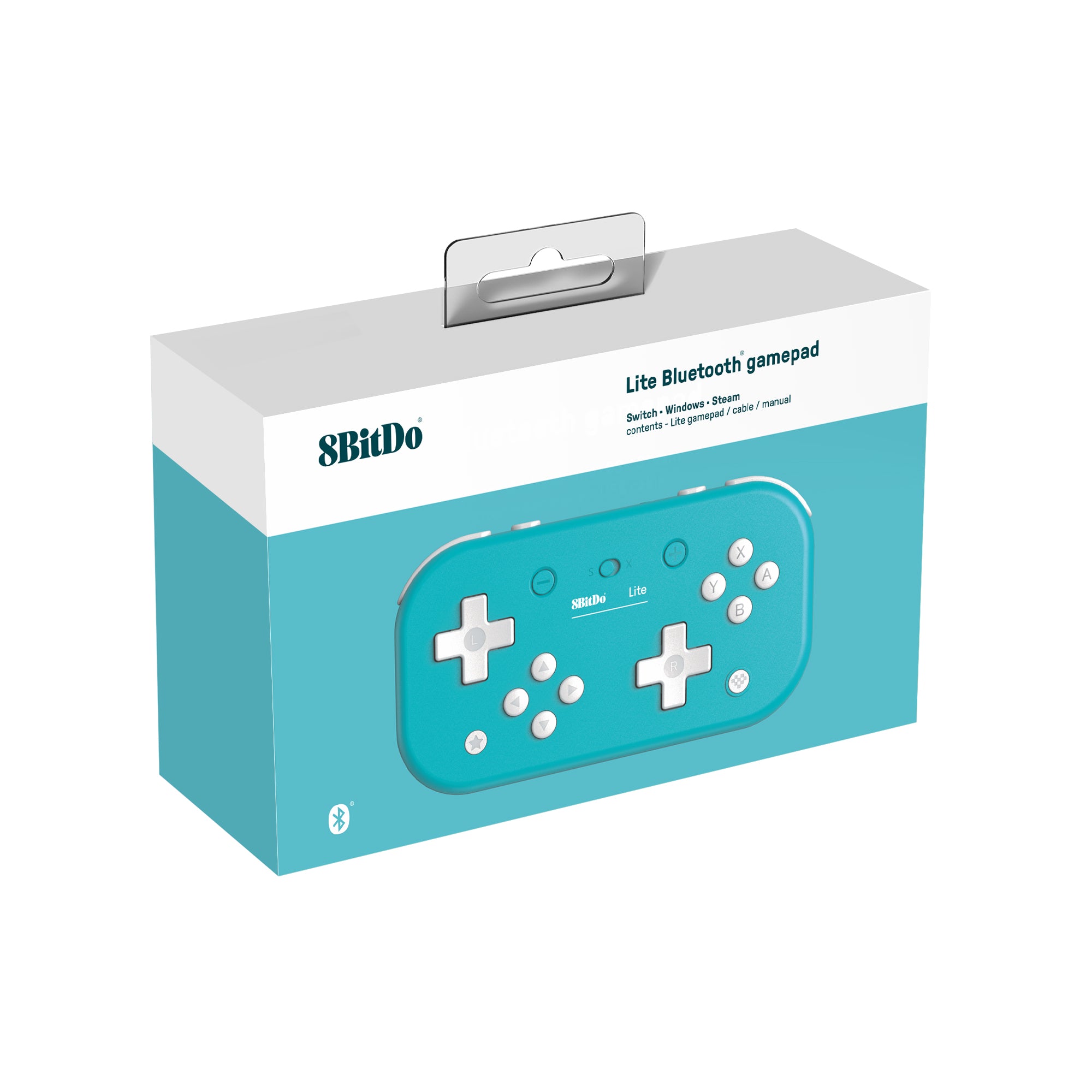 8BitDo Lite Bluetooth Gamepad for Nintendo Switch Lite Gamepads Joystick PC Raspberry Sky Blue