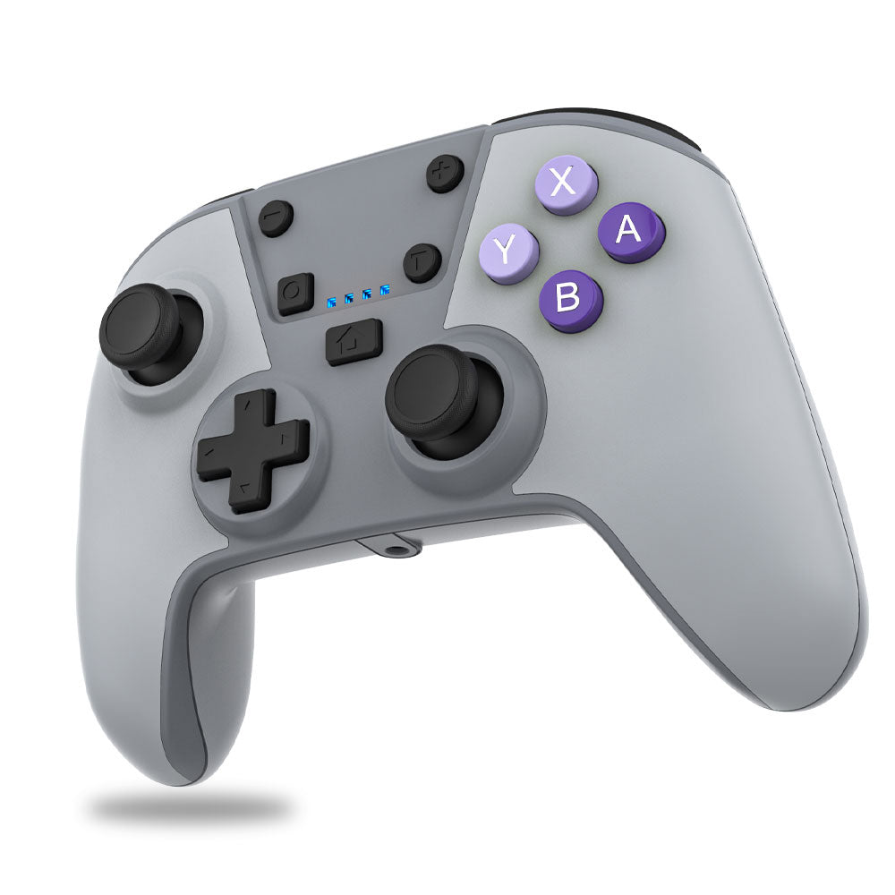 JYS-NS207 Bluetooth Game Controller Wireless Game Joystick for Nintendo Switch Pro Grey
